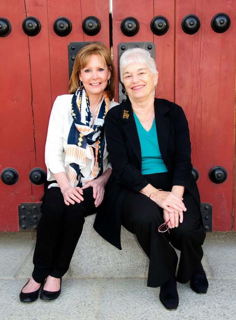 Debbi Kent & Joan Suwalsky, authors of "100 Thimbles in a Box"