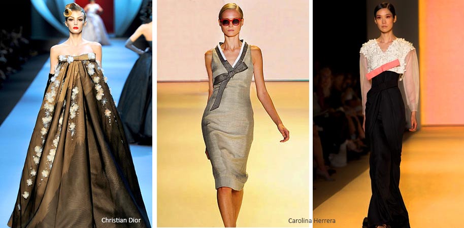 Christian Dior & Carolina Herrera hanbok-inspired designs