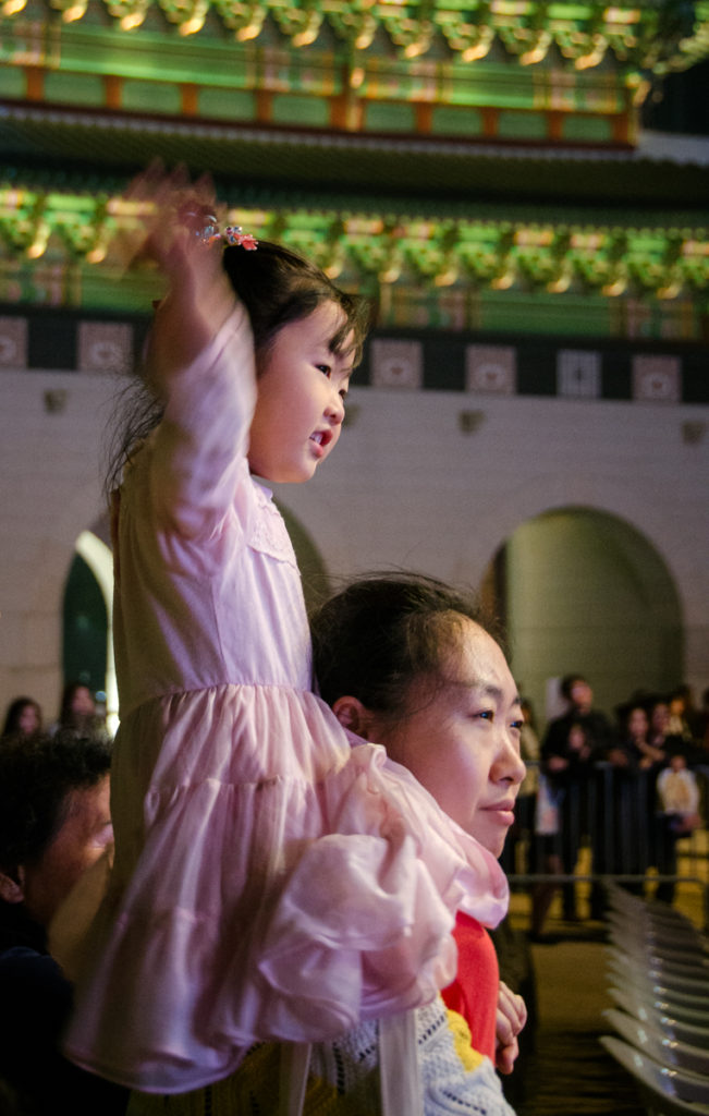 Korean girl, Gyeongbokgung Palace, Seoul