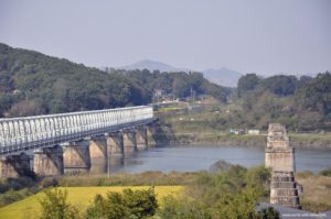 Freedom Bridge at Imjingak, South Korea