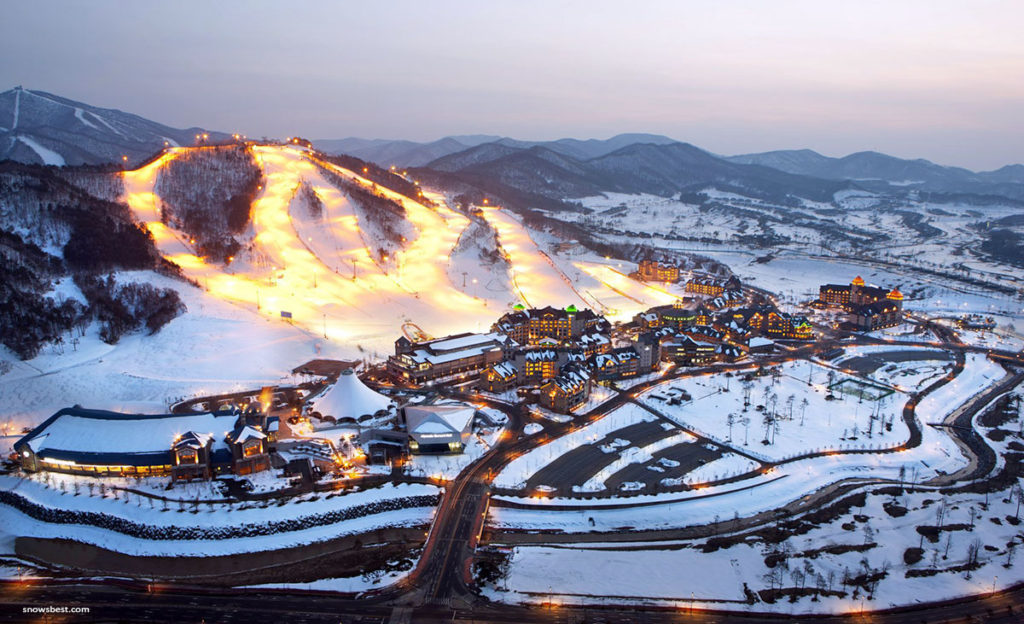 Pyeongchang Olympic venue